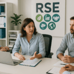 Réunion RSE entreprise Corse dans un bureau de télésecrétariat