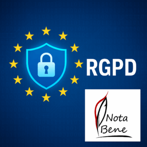Mise en conformité RGPD de Nota Bene avec protection des données personnelles