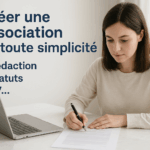 Bureau administratif organisé pour créer une association en toute simplicité.